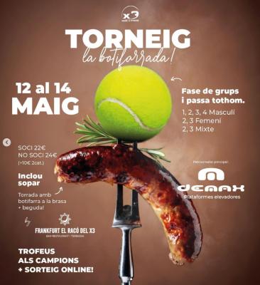poster torneo TORNEIG LA BOTIFARRADA
