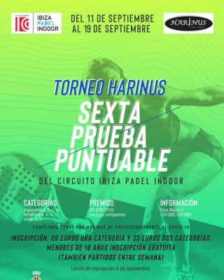 poster del torneo 6ª PRUEBA - TORNEO HARINUS