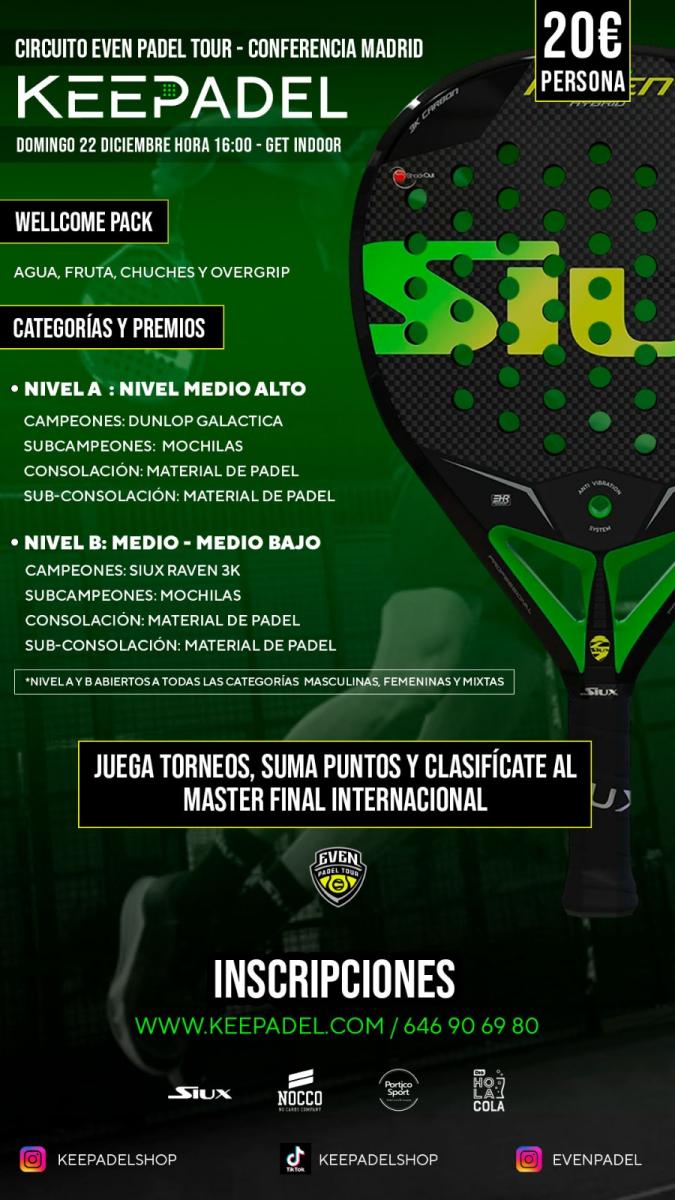 cartel del torneo