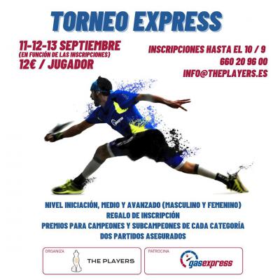 poster del torneo TORNEO EXPRESS