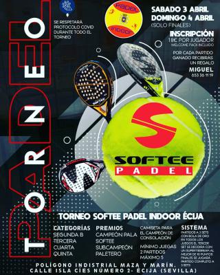 poster del torneo TORNEO SOFTEE PADEL