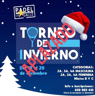 poster del torneo TORNEO DE INVIERNO