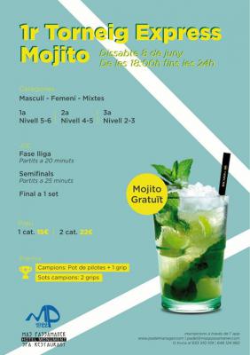 poster del torneo 1ER TORNEIG EXPRESS MOJITO