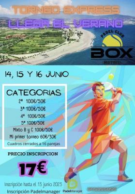poster torneo VII TORNEO EXPRESS LLEGA EL VERANO