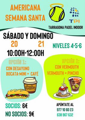 poster del torneo AMERICANA SEMANA SANTA
