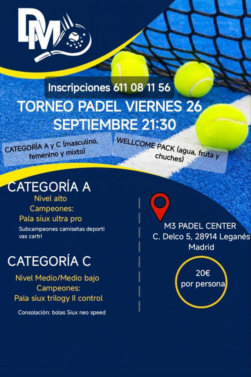 cartel del torneo