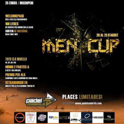 poster del torneo MEN CUP