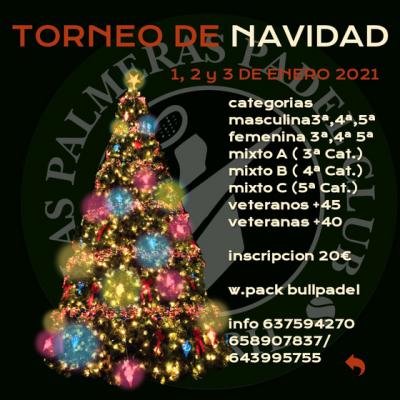 poster torneo TORNEO DE NAVIDAD