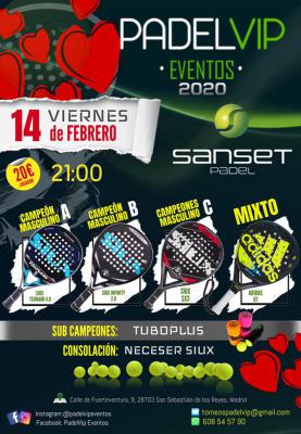 poster del torneo TORNEO PADELVIP