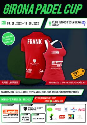 poster torneo GIRONA PADEL CUP