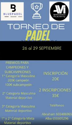 poster torneo TORNEO ABRAHAM MARCHENA ACADEMY