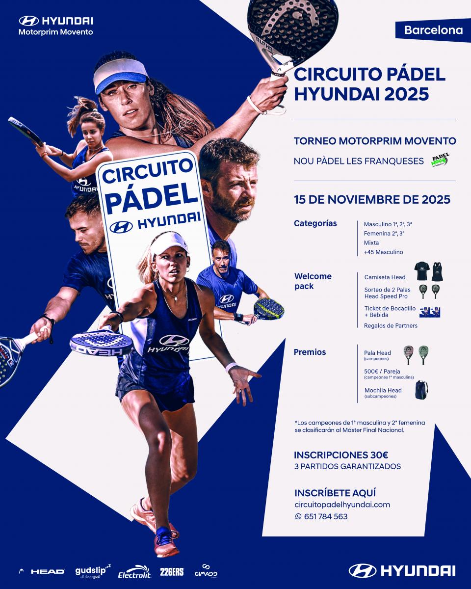cartel del torneo
