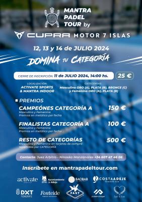poster del torneo MPT JULIO 2024