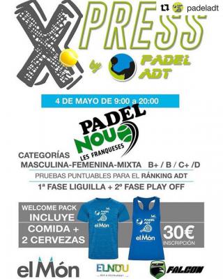 poster del torneo 2A PRUEBA  XPRESS ADT