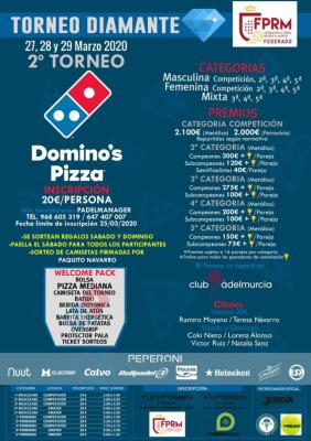 poster del torneo 2º TORNEO DOMINO'S PIZZA - TORNEO DIAMANTE