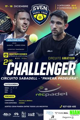 poster del torneo 2DO CHALLENGER EPT SBD