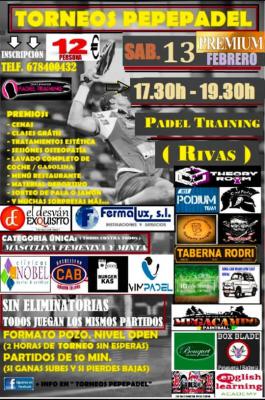poster del torneo TORNEO PEPEPADEL