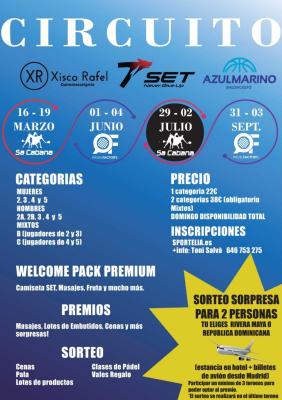 poster del torneo 3A PRUEBA CIRCUITO 2023