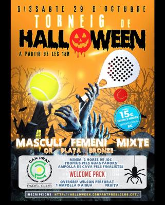 poster del torneo TORNEIG HALLOWEEN