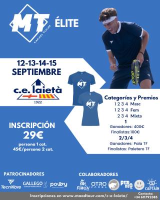 poster del torneo MT IV - C.E. LAIETA