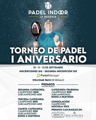 poster del torneo TORNEO I ANIVERSARIO