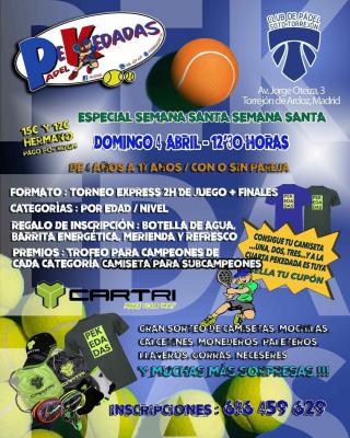 poster del torneo TORNEO PEKEDADAS