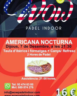 poster del torneo AMERICANA NOCTURNA