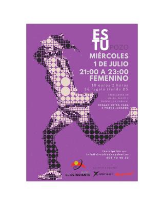 poster del torneo ES TU POZO FEMENINO