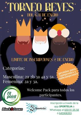 poster del torneo TORNEO DE REYES FITPOINT 2023