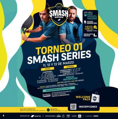 poster del torneo TORNEO 01 SMASH SERIES