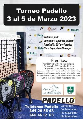 poster del torneo TORNEO PADELLO