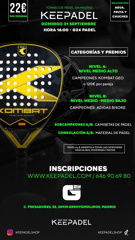 cartel del torneo