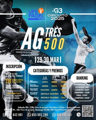 poster torneo AGTRES 500