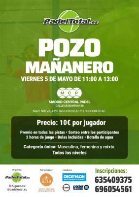 poster del torneo POZO MAÑANERO