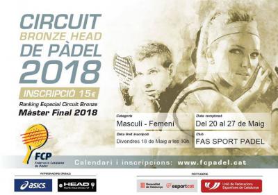 poster del torneo CIRCUIT BRONZE HEAD 2018