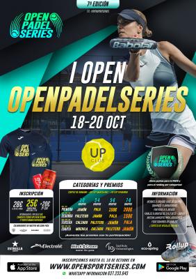 poster torneo I OPEN OPS - UP CLUB CORNELLÀ