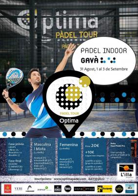 poster del torneo 6a PRUEBA OPTIMA PADELTOUR