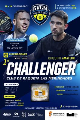 poster del torneo 1ER CHALLENGER EPT MEDINA DEL POMAR