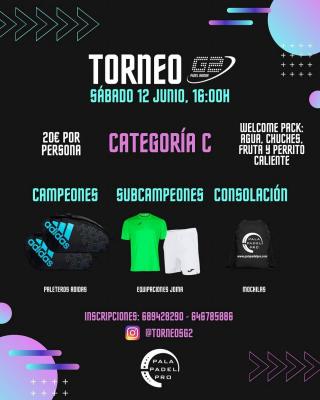 poster del torneo TORNEO DE PADEL