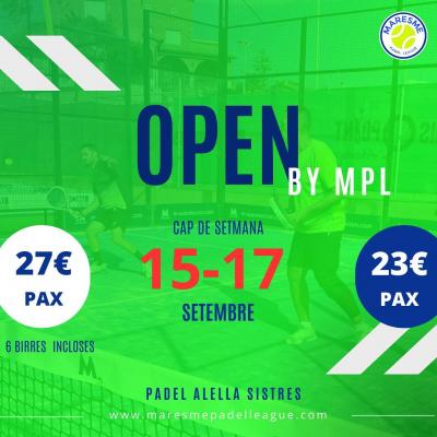 poster torneo 1R OPEN BY MPL