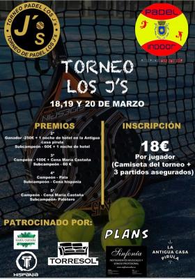 poster del torneo TORNEO LOS J´S