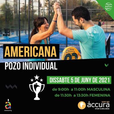 poster del torneo AMERICANA POZO INDIVIDUAL