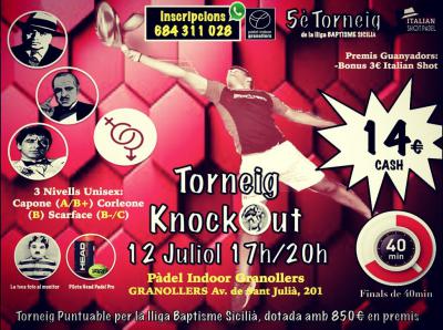 poster del torneo 5º TORNEO LIGA BAUTISMO SICILIANO