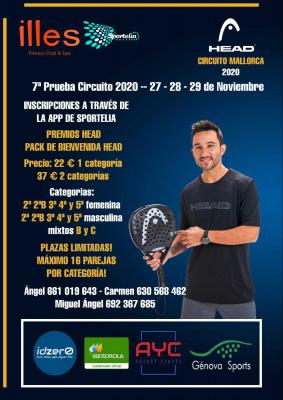 poster del torneo 7ª PRUEBA CIRCUITO 2020 