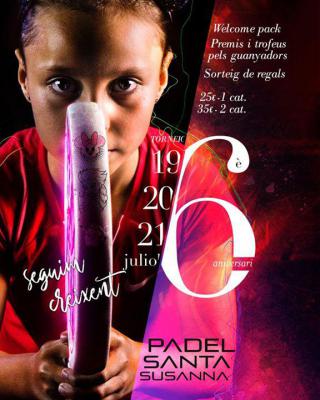 poster del torneo TORNEIG 6è ANIVERSARI