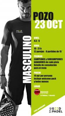 poster del torneo POZO MASCULINO NIVEL 4.5-6