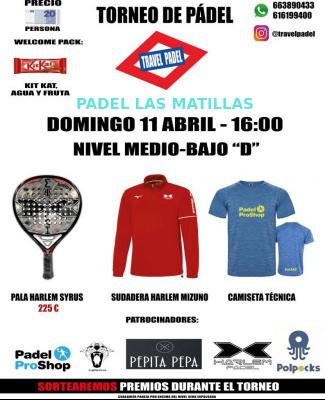 poster torneo TORNEO PISTAS CUBIERTAS