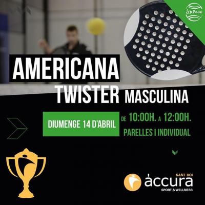 poster del torneo AMERICANA TWISTER MASCULINA