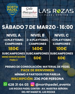 poster del torneo TORNEO NORTH PADEL