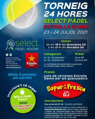 poster del torneo TORNEIG 24 HORES